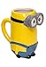 Produktbild DESPICABLE ME MINIONS 90925 - Kevin 3D Tasse in Keramik in Geschenkverpackung, 8.7 x 13.4 x 14.5 cm