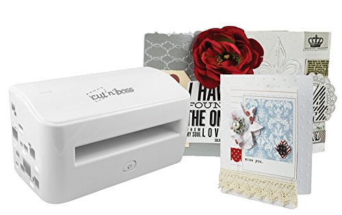 Cut'n'boss Automatic Embosser & Die Cutter Machine -White