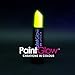 PaintGlow - UV Neon Lipstick Set of 6 colours - Super Bright UV Glow - Clubbing, festival