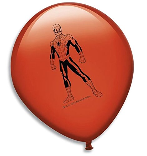 8 Luftballons * ULTIMATE SPIDER-MAN * für den Kindergeburtstag oder Party // mit 75cm Umfang // Luftballon Ballons Deko Motto Kinderparty Marvel Spiderman - 3