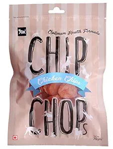 Chip Chops Chicken Chips Dog Treat, 840g, Pack of 12, Optimum Health Formula