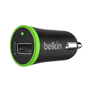 Belkin 2.1 AMP Single Port Universal Car Charger - Black