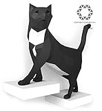  kit DIY PAPERCRAFT de Tom el gato pre-cortado NUEVO PUZZLE 3D MODERNO montar por uno mismo para la decoración de la pared escultura de papel low poly ORIGADREAM
