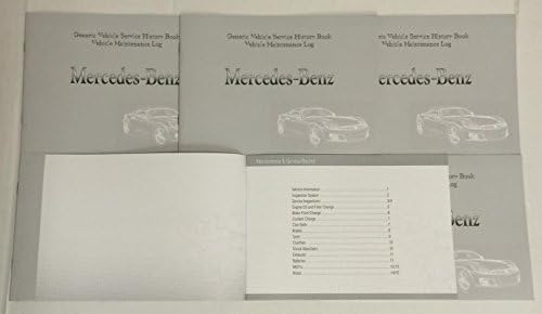 Parts Hub Generic Service History Book Suitable For All Mercedes Cars