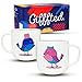 Produktbild Gifffted Paar Tassen Set Für Ihn Und Sie, Paare Geschenke Für Verliebte, Lustige Hochzeitstag,Mr and Mrs Geschenk, Verlobungsgeschenk, Hochzeitsgeschenke Für Brautpaar, Hochzeit, Birds