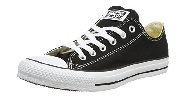 converse low top black womens