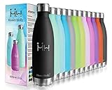 isoflasche edelstahl ZUFRIEDENHEIT GARANTIERT - Wir garantieren, dass alle unsere Flaschen vollständig getestet und inspiziert werden, bevor wir sie an Sie versenden. Unsere Produkte sind mit einer vollen einjährigen Garantie abgesichert. Wenn Sie aus irgendeinem Grund nicht mit Ihrer Flasche zufrieden sind, kontaktieren Sie uns und wir erstatten Ihnen die Rückerstattung.