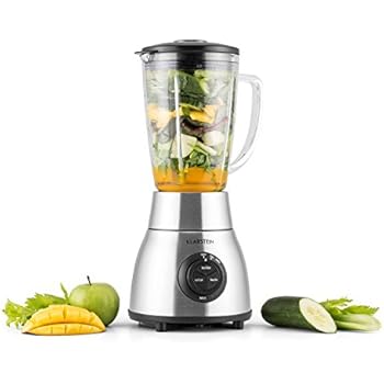 blender 1200 steel aeg gourmet stainless mixer pro litre herakles watts klarstein smoothie capacity maker stand performance glass power