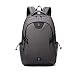 Produktbild SH-bag Computer-Reisetasche für Business-Reisen Unisex 17-Zoll-Computer wasserdichter Rucksack, Rucksack mit großer Kapazität (Farbe : Gray, größe : 45 * 32 * 18CM)