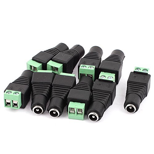 Preisvergleich Produktbild DealMux 10 PC RCA Stecker Jack Adapter für CCTV / Rückfahrkamera