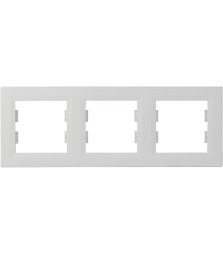 Legrand Rahmen 665003 Niloe – 3-fach, Ultraweiß, Produktbild-Vorschau 2