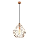 leuchte kupfer Die Leuchte ist sehr passend für Wohnbereiche. Einzigartig und auffallend. Auch in schwarz und mint erhältlich.