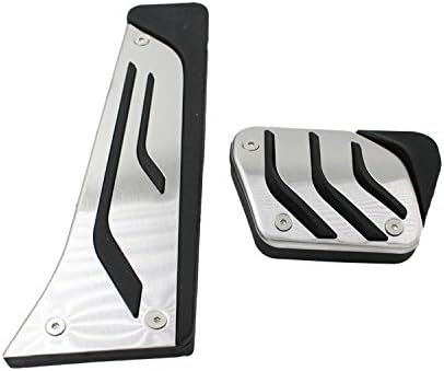 Car Pedals Pad All Manual Transmission 2 Pieces/Set AT for Left Hand Drive Car