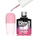Crystal-G London - TH35 Candy Floss - Soft Subtle Pink To Milky White Pinkish Shade - UV LED Soak Off Gel Nail Polish Varnish - Thermal Colour Change Range - 8ml - ***REQUIRE UV/LED LAMP TO CURE DRY GEL POLISH***