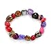 Produktbild Stillshine - Chakra Yoga Balancing Runde Stein Perlen Elastische Natürliche Perle Kette, Charm Herren Frauen Geschenkbox(Stil 9)