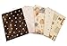 Large Highchair No Mess Splash Mat - Cream With Coffee/Beige Polkadots
