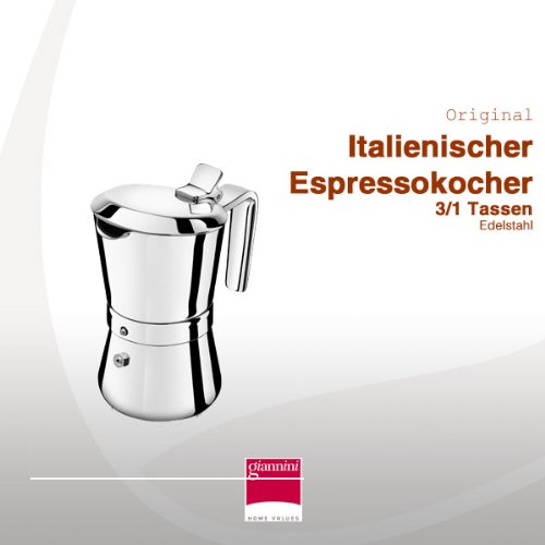 Giannini 3/1 Tassen Espressokocher, Induktion, Restyling Giannini 3/1 Tassen Espressokocher, Induktion, Restyling Bilder