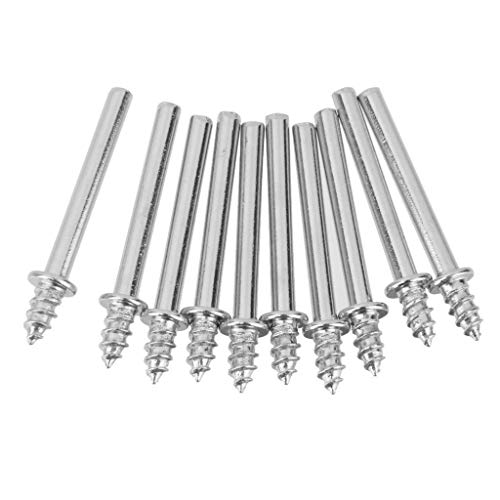DIY Crafts Screw Mandrel for Felt Polishing Wheel or Cone Tip with 1/8 inch (3mm) Shank fit DIY Tools for Dremel and Compatible Rotary Tools. (Design No # 9, Pack of 5 Pcs)