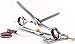 Utopia Care 6.5" Professional Barber Thinning / Texturizing Scissors triple Ring with adjustable tension and finger inserts