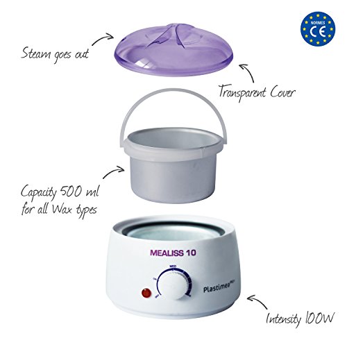 ♥ MEALISS 120 ♥ 4 in 1 Komplett Waxing-Set – Brazilian Waxing – Elektrischer Wachswärmer – Heisswachs-Epilation ♥ Luxus-Haarentfernung für zuhause ♥ - 3