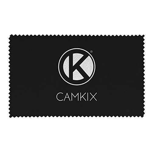 CamKix  4 caches d objectif clipsables avec clip de fermeture pour Nikon  Canon  Sony  et autres appareils photos  DSLR - un chiffon de nettoyage en microfibre inclus  52mm 