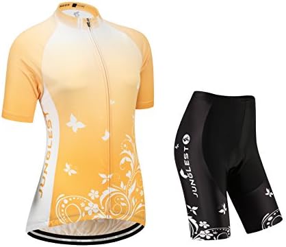 (3D pad)(Type:Set size:XXL) Fashion vest Sleeve Cycling Women Jersey perspiration breathable performance Jerseys Short windbreaker