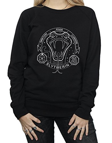 Harry-Potter-Damen-Slytherin-Seal-Sweatshirt