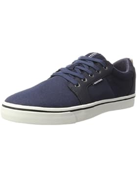 JACK & JONES Herren Jfwbanda Canvas Mix Navy Blazer Sneaker