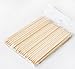 Homgaty 50X Two Way Wooden Sticks Cuticle Pusher Remover Nail Art Manicure