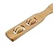 G&D Wooden Bamboo Massager Back Scratcher with Body Stick Roller for Neck/Back/Shoulder Massage, Father's Day Gift