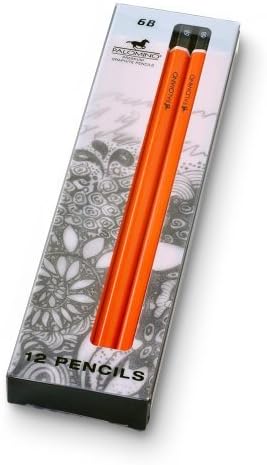 Palomino Graphite Pencils - 6B Orange - 12 Count by Palomino