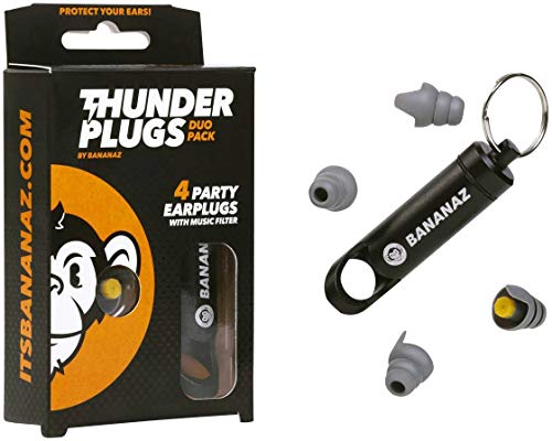 Thunderplugs tp-duo pack ear plugs tapones para oídos para músicos