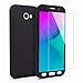 Produktbild Galaxy A5 2017 Hülle Case 360 Grad Full Body Überzug Shockproof Protective Cover + Tempered Glas Schutzfolie Cover Handyhülle Schutzhülle Rückseite für Samsung Galaxy A5 2017 (Galaxy A5 2017, Schwarz)