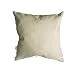 Vanki leaf series Cotton Linen Square Decorative Throw Pillow Case Cushion Cover 18 x 18 inches ,red based white stem pattern