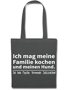 Spreadshirt Grammatik Familie Kochen Stoffbeutel