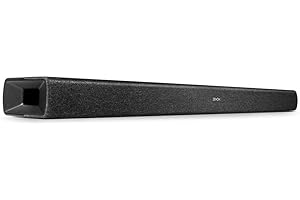 Denon DHT-S216 Barre de Son TV, Barre de Son Bluetooth avec subwoofers intégrés, décodage Dolby Digital, DTS, Dialogue Enhancer, HDMI Arc, Montage Mural, Streaming Musical
