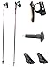Produktbild LEKI Nordic Walking Stöcke 115 cm Flash Shark 100 % Carbon , schwarz/weiss/rot Neu