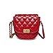 Produktbild Klassische rhombische Taille weibliche Tasche Retro Goldkette Geldbörse Schulter Diagonale Kreuz Tasche Mini Handtasche Sweet Mummy Tasche (rot, 19 * 5 * 18cm)