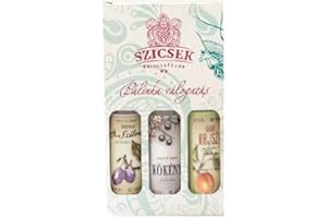 Szicsek Palinka | Hungary Mini Palinka Selection | Gift Box | Artisan Fruit Brandy | 100% Natural, Gluten Free, GMO Free | 3 x 40 ml