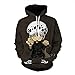 Produktbild WANLN One Piece Cartoon gedruckt 3D Hoodie Halloween Sweatshirts Größe Mode Pullover Tasche,A4,XS