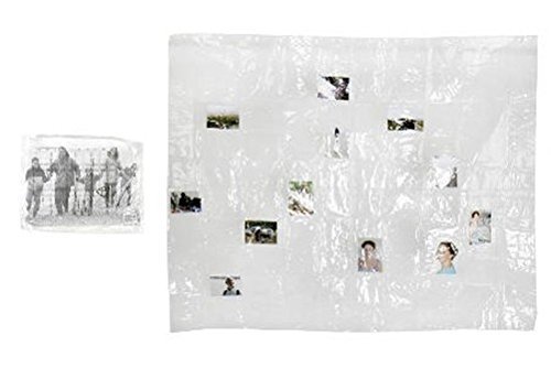 Fotovorhang mit 100 Taschen