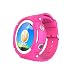 Produktbild Markrom Kids Smart Watches with SIM Card Slot, GPS Tracker Phone Voice Calls Music SOS Waterproof, for Boys Girls, 1.22" Round Touchscreen - Pink