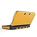 Produktbild TNP Neuer 3DS Fall (Gold) - Plastik + Aluminium Ganzkörper-schützender Snap-on Hartschalen-Haut-Kasten-Abdeckung für neues Nintendo 3DS 2015 - [Neues modifiziertes scharnierfreies Design]