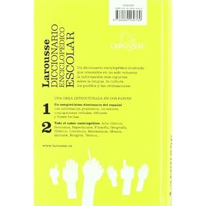 Diccionario Enciclopédico Escolar (Larousse - Lengua Española - Diccionarios Escolares)