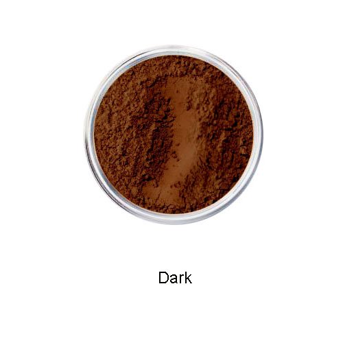 DARK Mineral Makeup Foundation Sheer Finish Full Coverage 5 grams by Intelligent Cosmetics®