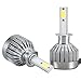 Produktbild Mesllin LED Scheinwerfer Glühlampen H1 Stecker - COB Neueste Technologie 6000K 20000LM 120W Super Bright White Lights Birne - Paket von 2 (H1)