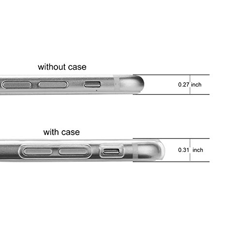 Carcasa y funda para iphone 6s Bestwe silicona TPU protectora para iphone 6s 6 iphone 6s 6 transparente reviews Carcasa y funda para iphone 6s Bestwe silicona TPU protectora para iphone 6s 6 iphone 6s 6 transparente