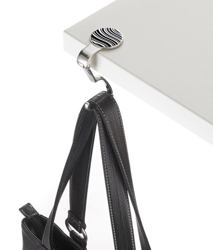 Troika Handtaschenhalter, Black/ White (Schwarz) – BGH03-A022 - 2