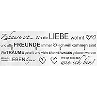 Willkommen Zuhause Sprueche