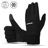 Nahsaria Gants d'écran Tactile,Gants Chauds d'hiver Coupe-Vent et Imperméables pour Les Sports de Plein Air (Hommes et Femmes)